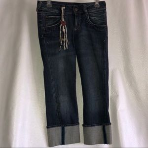 Mavi Cuffed Cropped Jeans